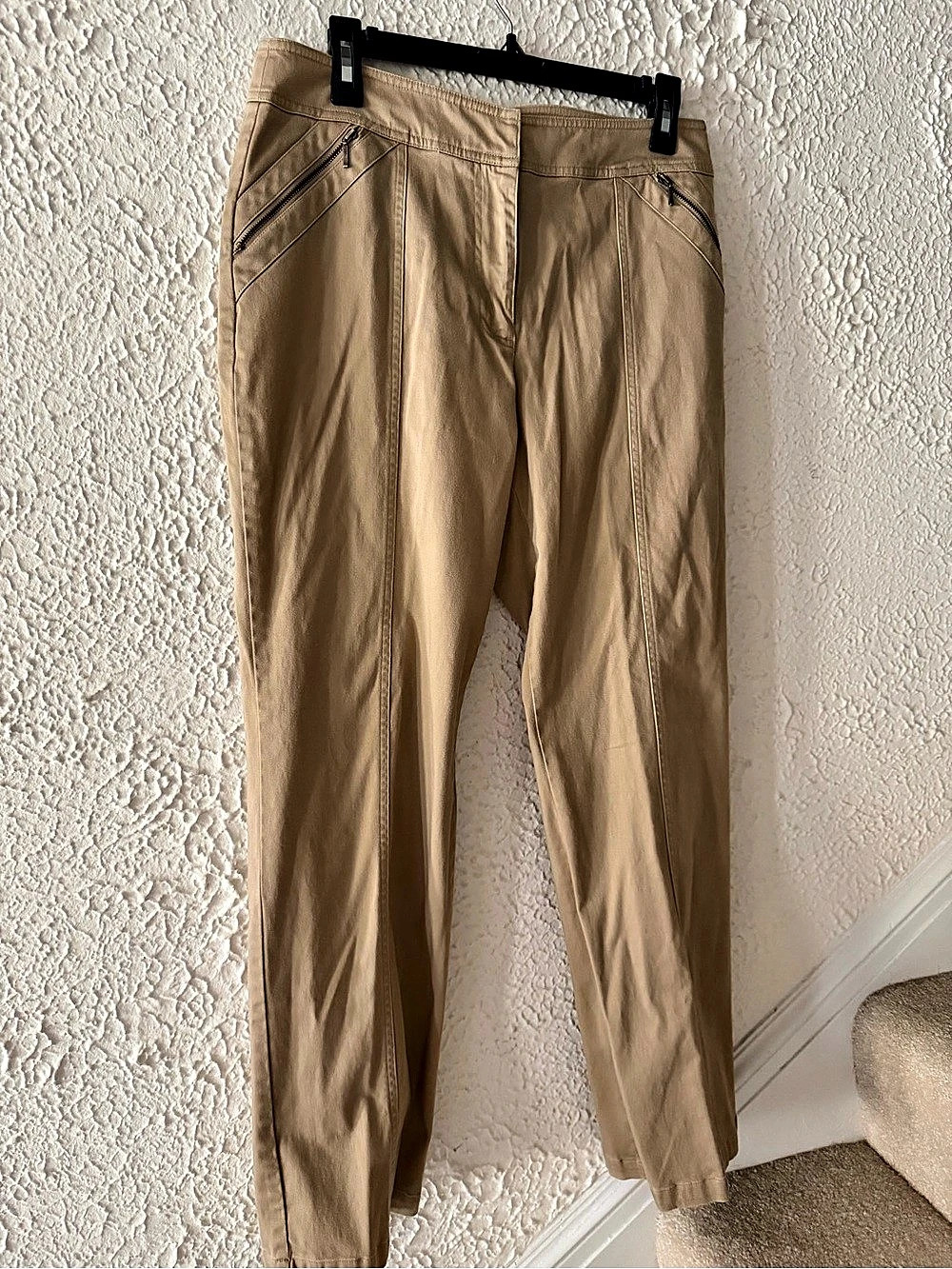 New York & Company Brown Ankle Pants